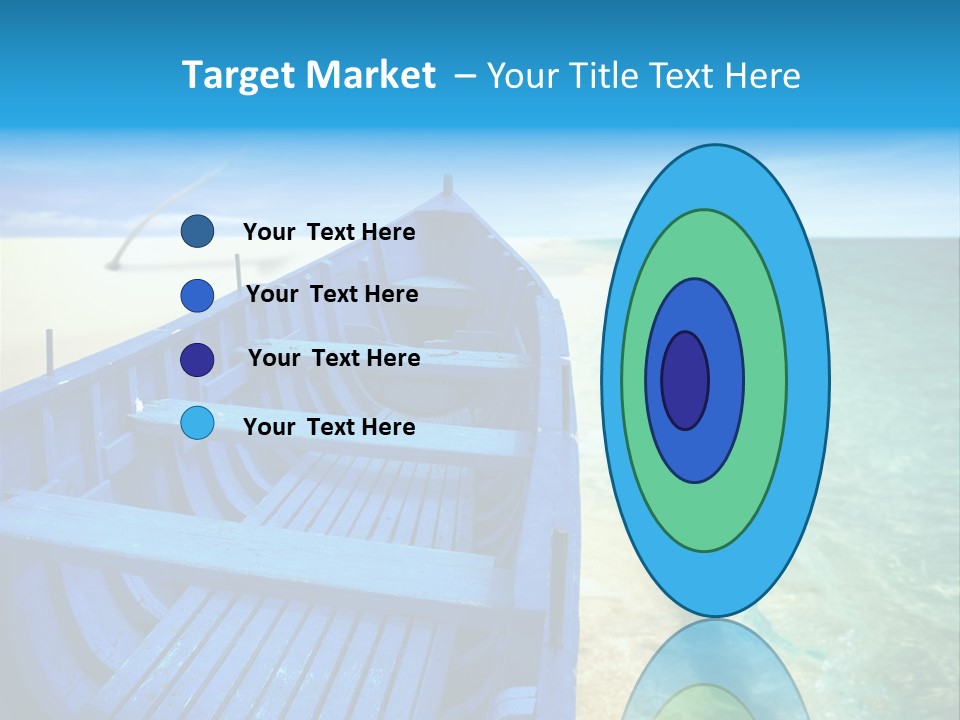 Dream Tree Turquoise PowerPoint Template