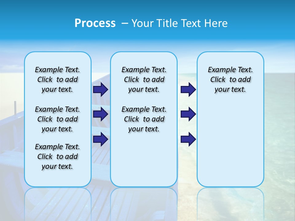 Dream Tree Turquoise PowerPoint Template