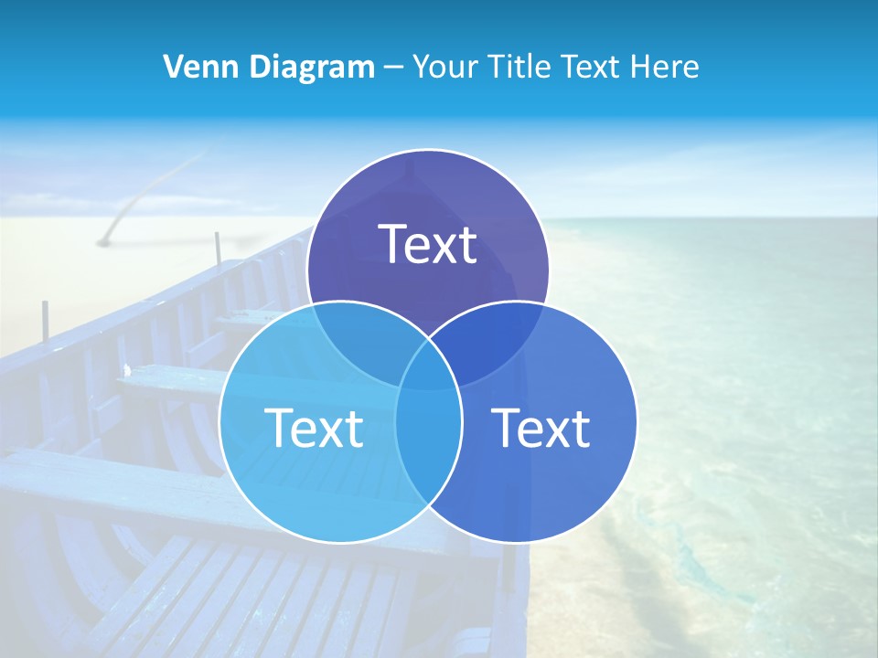 Dream Tree Turquoise PowerPoint Template