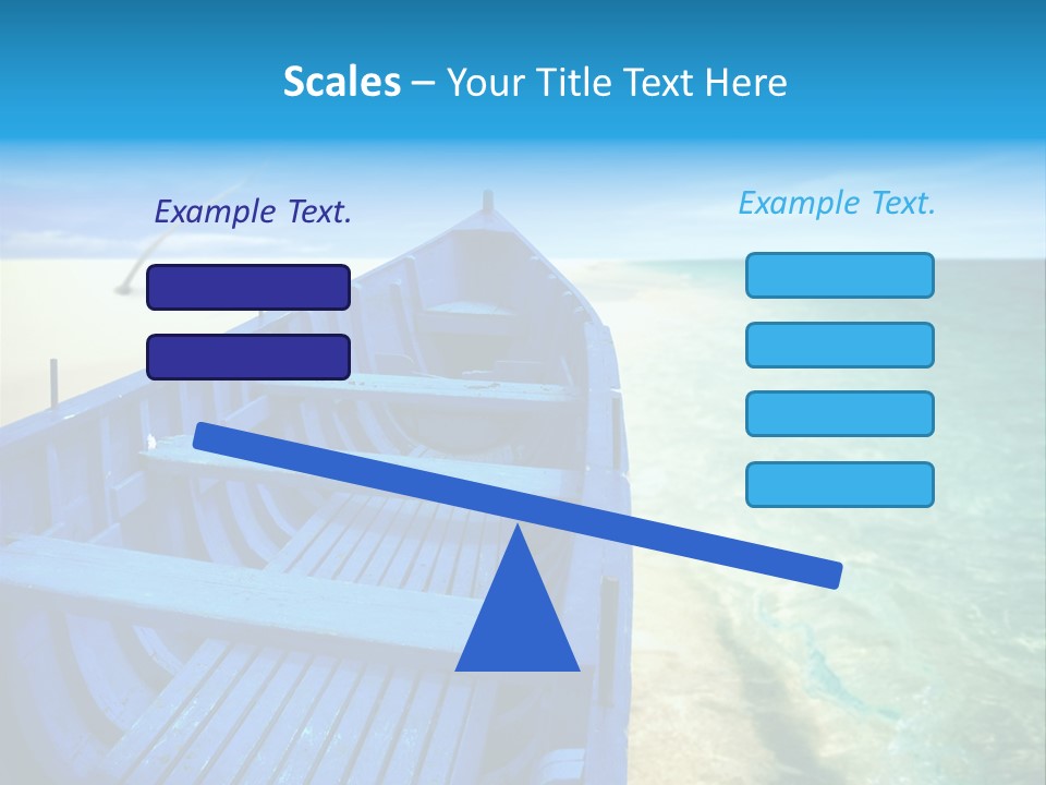 Dream Tree Turquoise PowerPoint Template