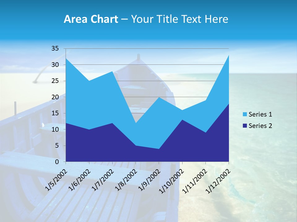 Dream Tree Turquoise PowerPoint Template