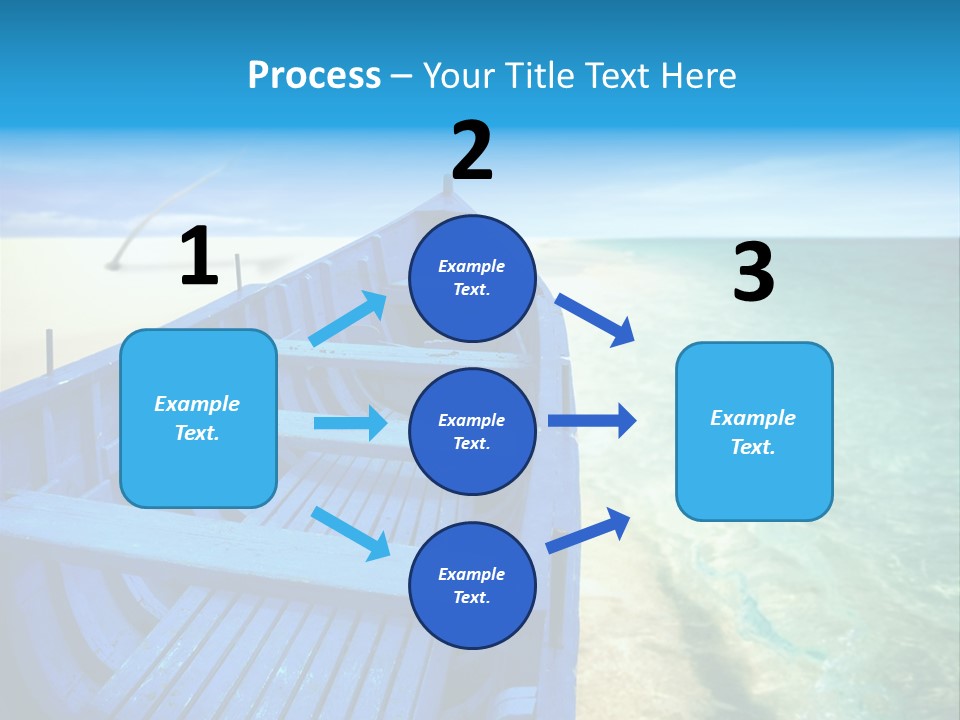 Dream Tree Turquoise PowerPoint Template