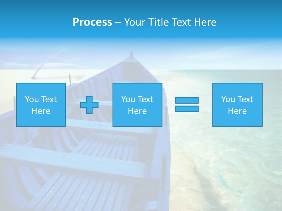 Dream Tree Turquoise PowerPoint Template