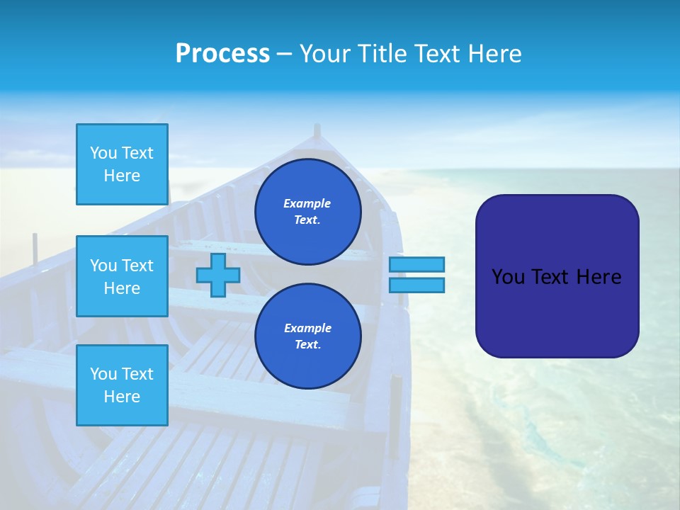 Dream Tree Turquoise PowerPoint Template