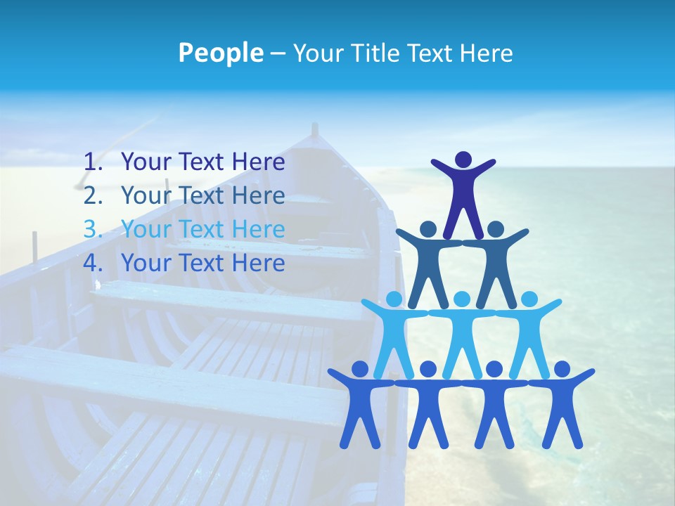 Dream Tree Turquoise PowerPoint Template