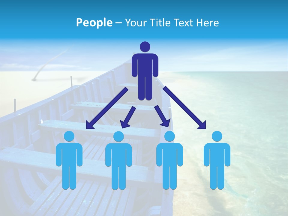 Dream Tree Turquoise PowerPoint Template