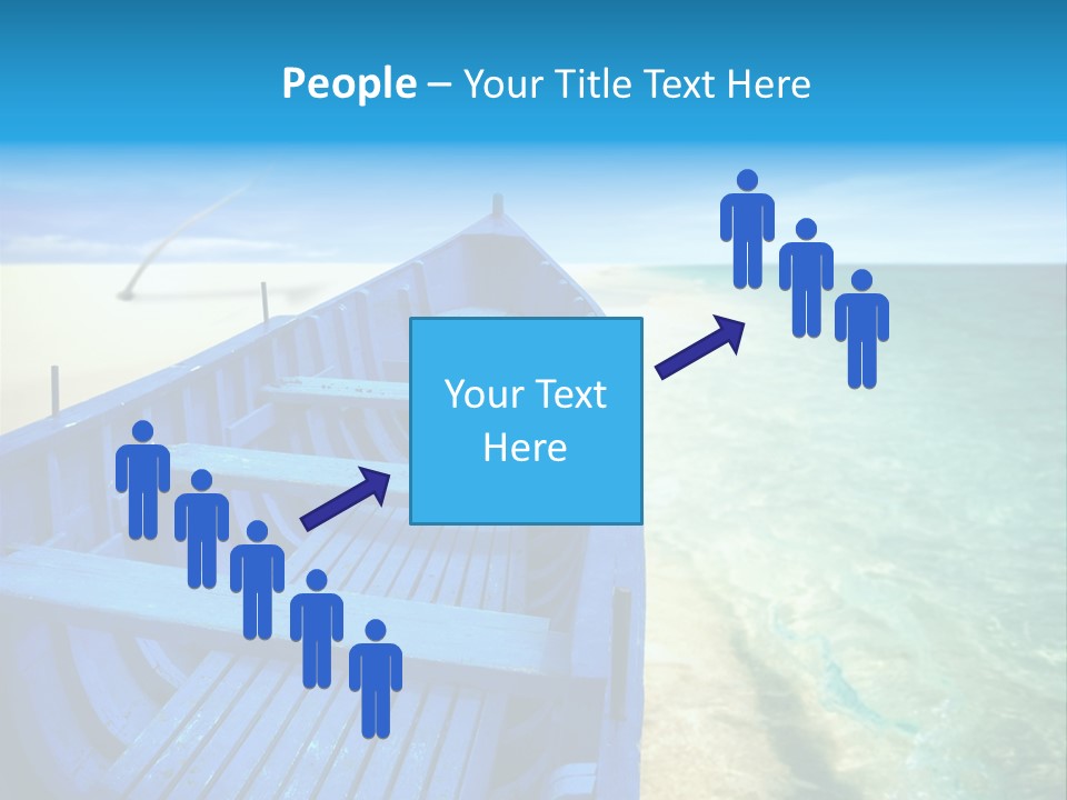 Dream Tree Turquoise PowerPoint Template