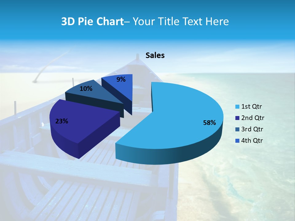 Dream Tree Turquoise PowerPoint Template
