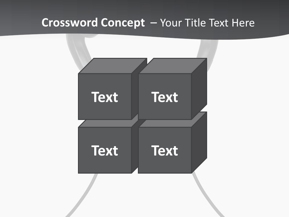 Cable Cord Stereo PowerPoint Template