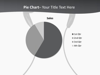 Cable Cord Stereo PowerPoint Template