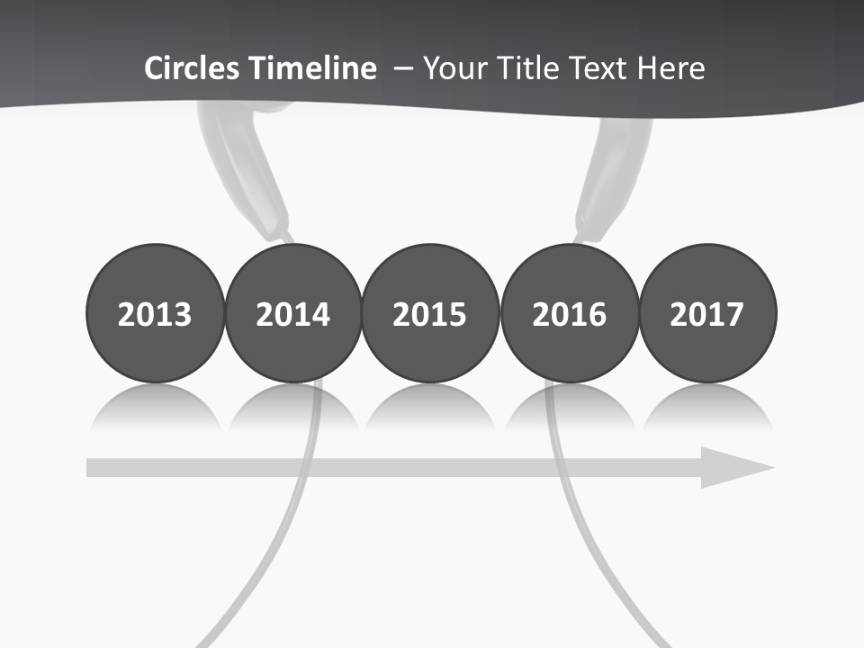 Cable Cord Stereo PowerPoint Template