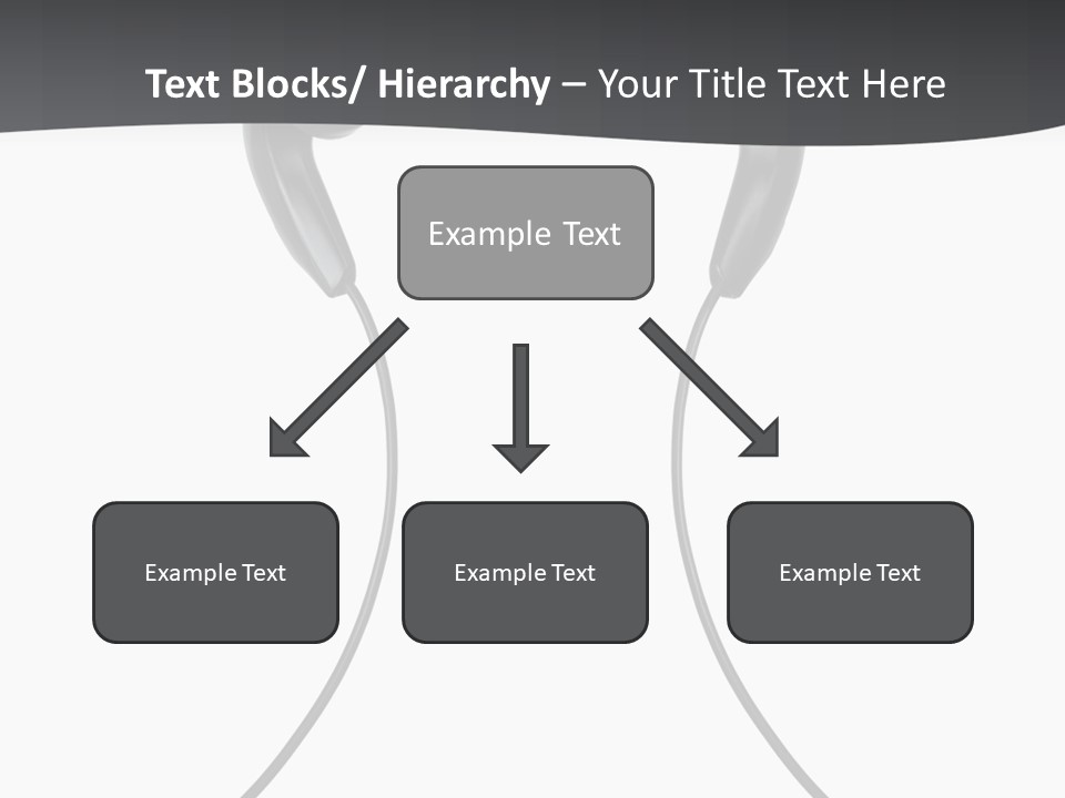 Cable Cord Stereo PowerPoint Template
