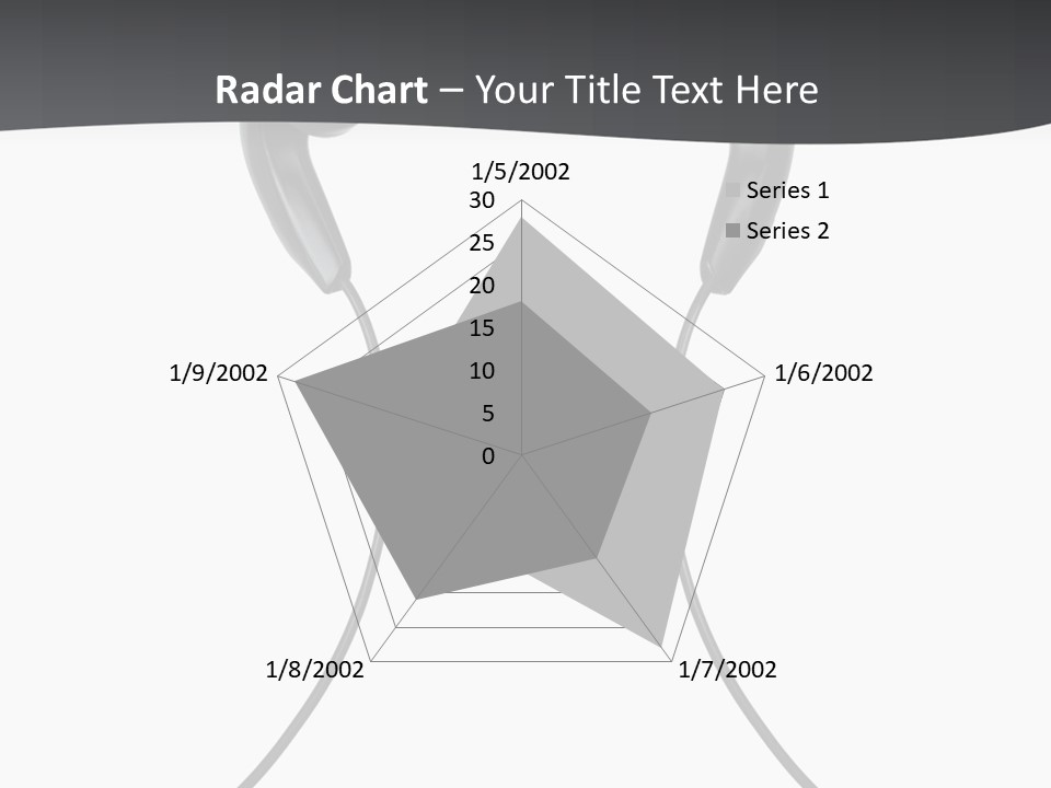 Cable Cord Stereo PowerPoint Template