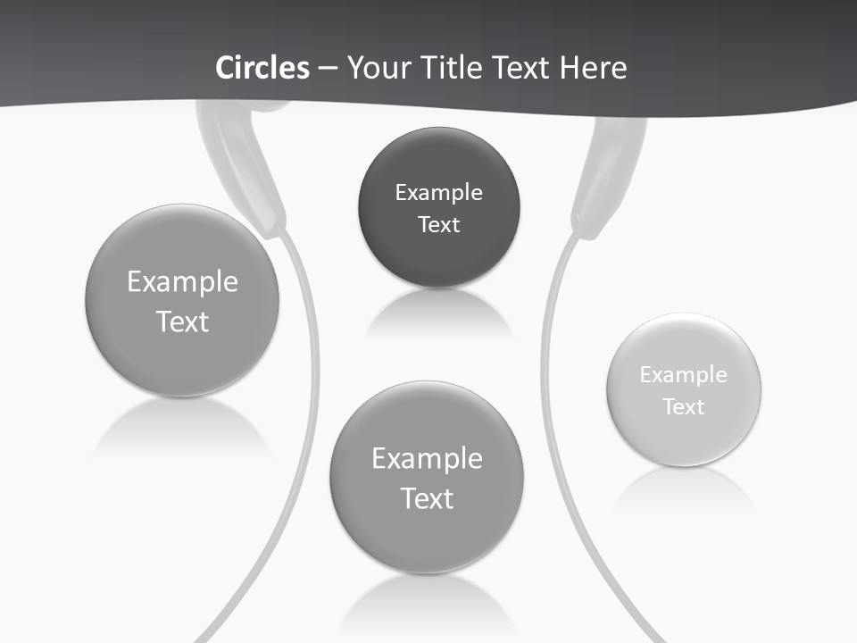 Cable Cord Stereo PowerPoint Template