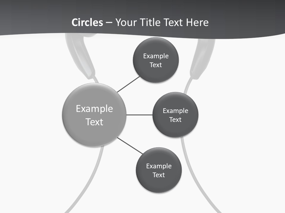 Cable Cord Stereo PowerPoint Template