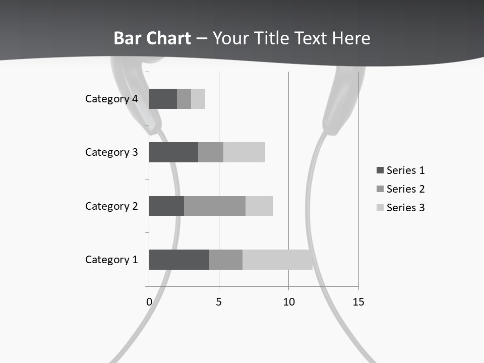 Cable Cord Stereo PowerPoint Template