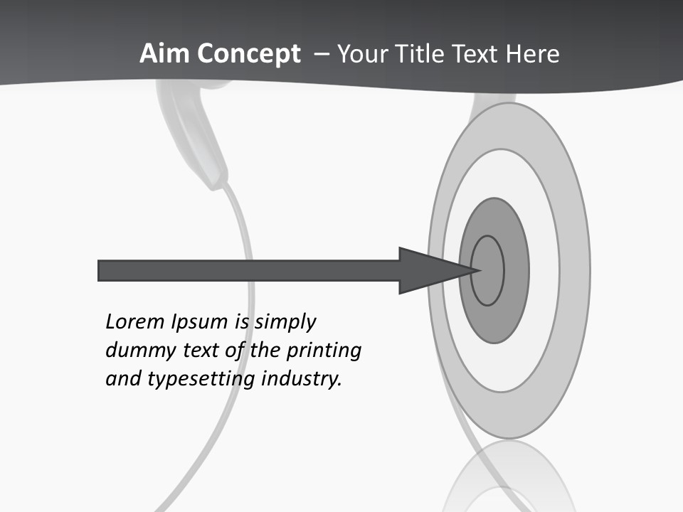 Cable Cord Stereo PowerPoint Template