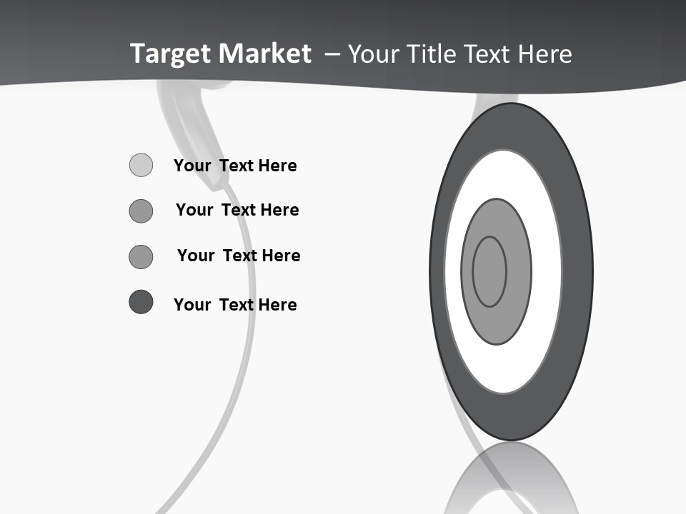 Cable Cord Stereo PowerPoint Template