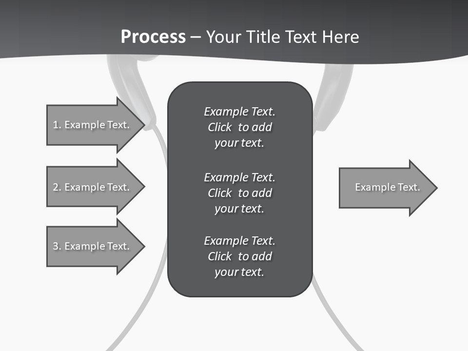 Cable Cord Stereo PowerPoint Template