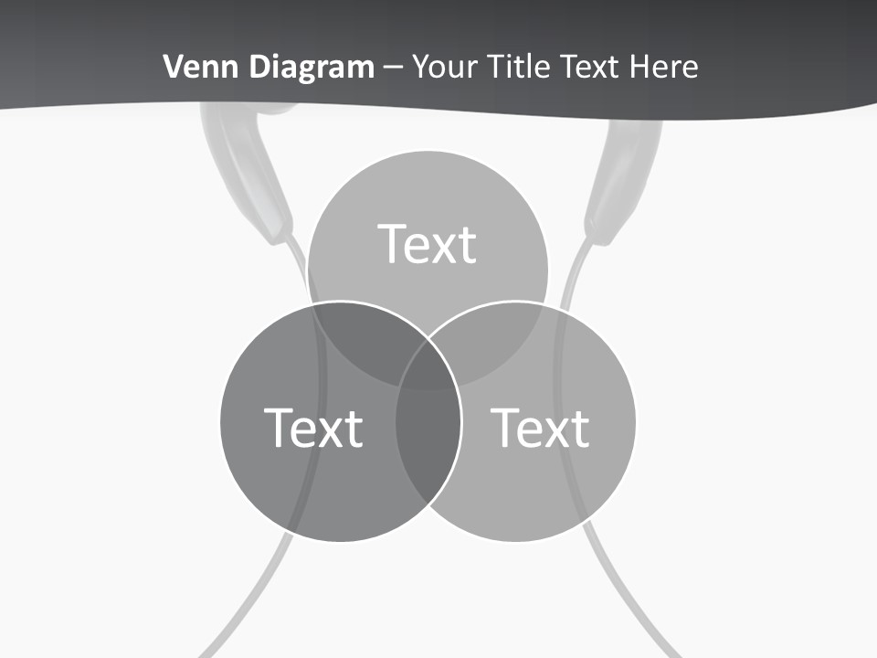 Cable Cord Stereo PowerPoint Template