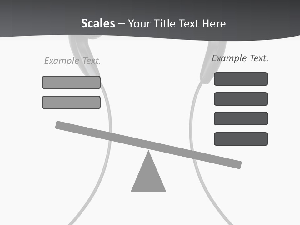 Cable Cord Stereo PowerPoint Template