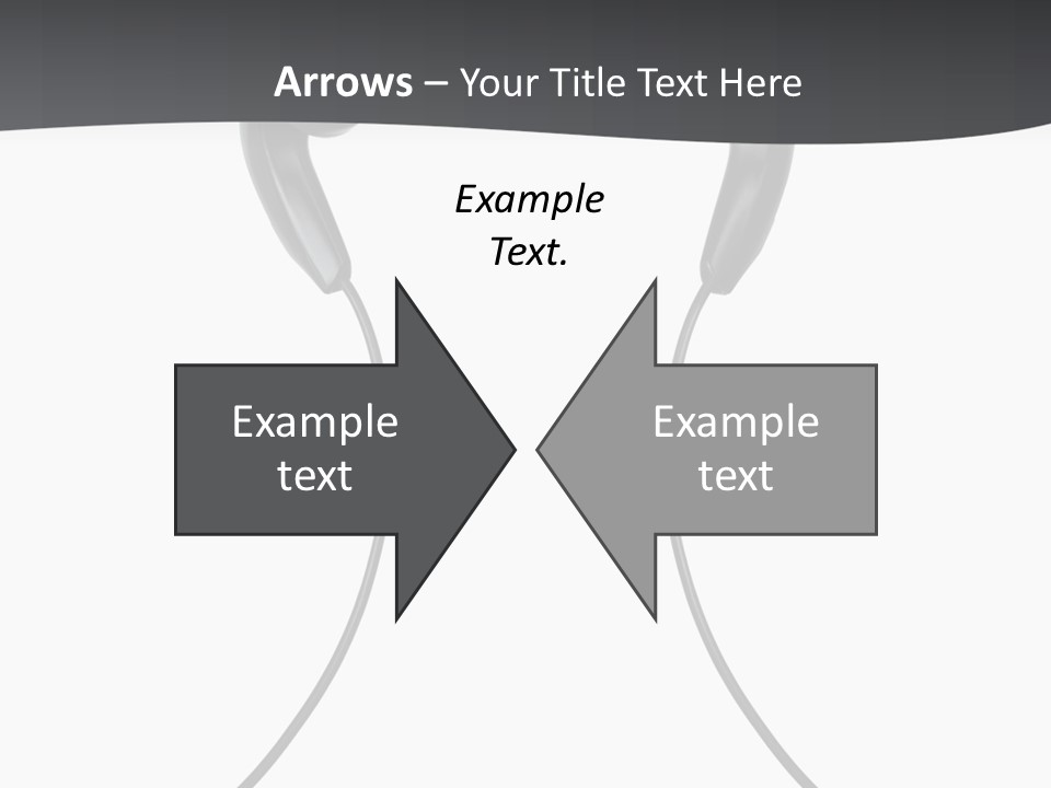 Cable Cord Stereo PowerPoint Template