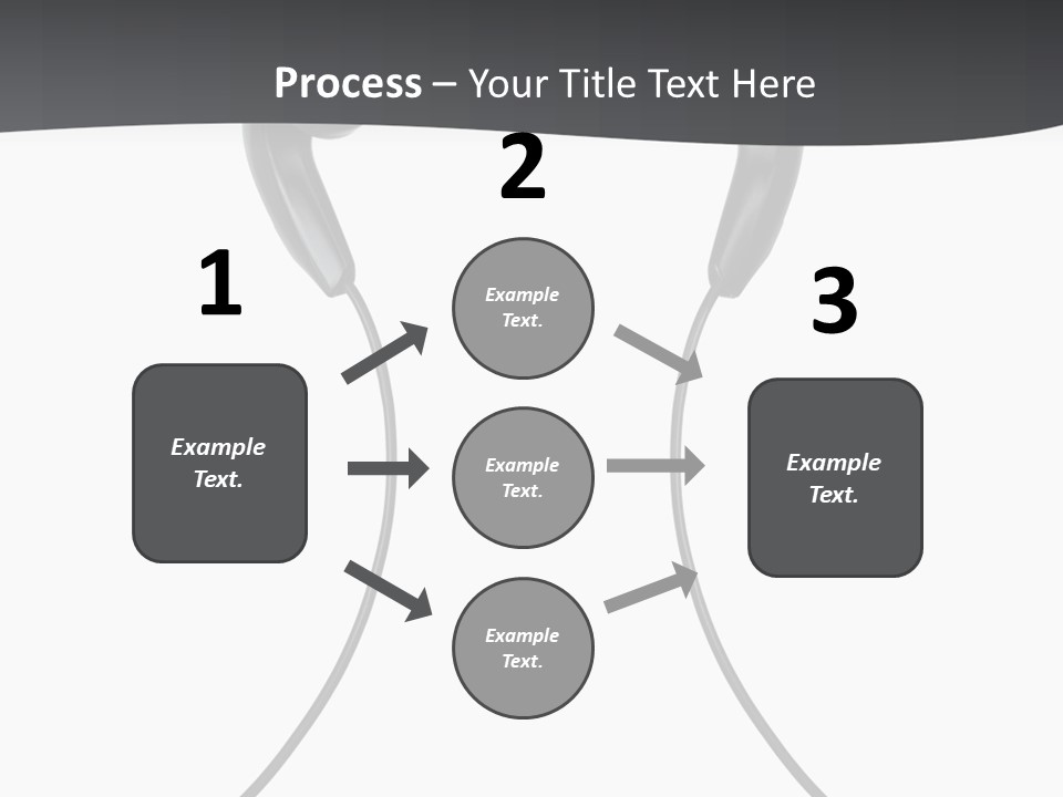 Cable Cord Stereo PowerPoint Template