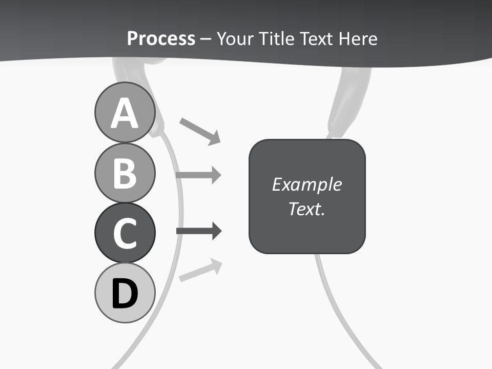Cable Cord Stereo PowerPoint Template