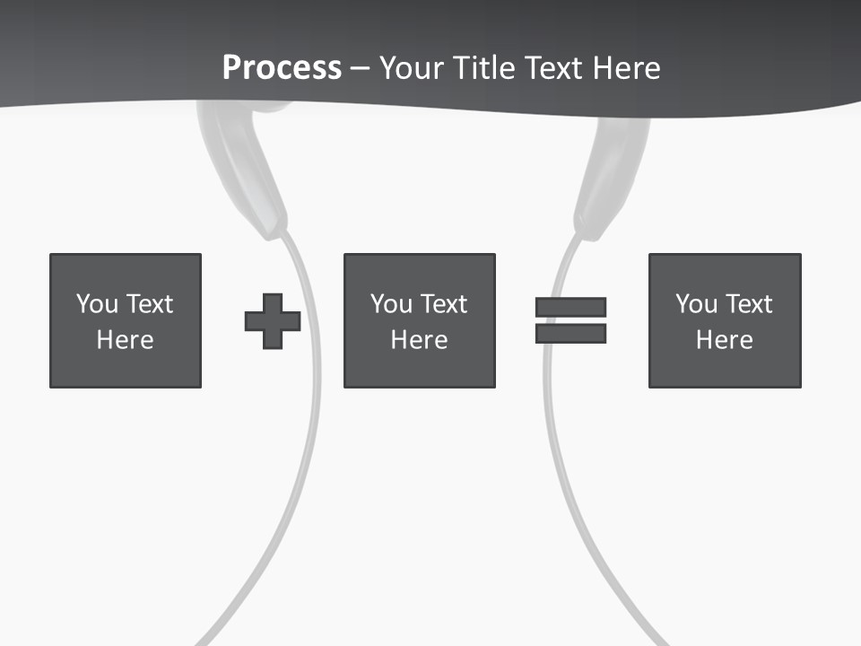 Cable Cord Stereo PowerPoint Template