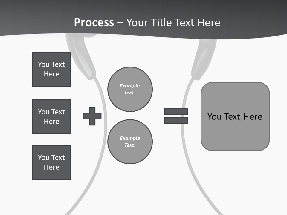 Cable Cord Stereo PowerPoint Template