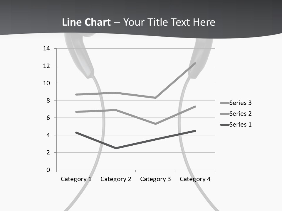 Cable Cord Stereo PowerPoint Template