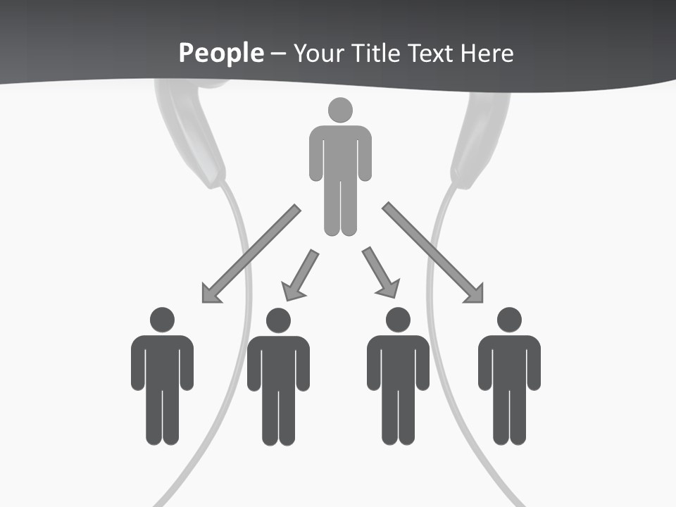 Cable Cord Stereo PowerPoint Template