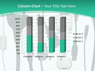 Adapter White Black PowerPoint Template