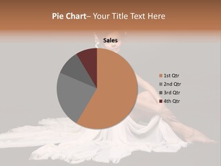 Bride Elegance Caucasian PowerPoint Template