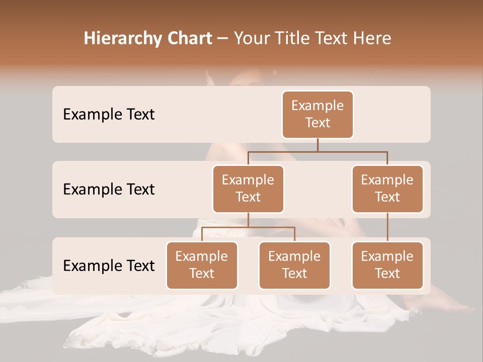 Bride Elegance Caucasian PowerPoint Template