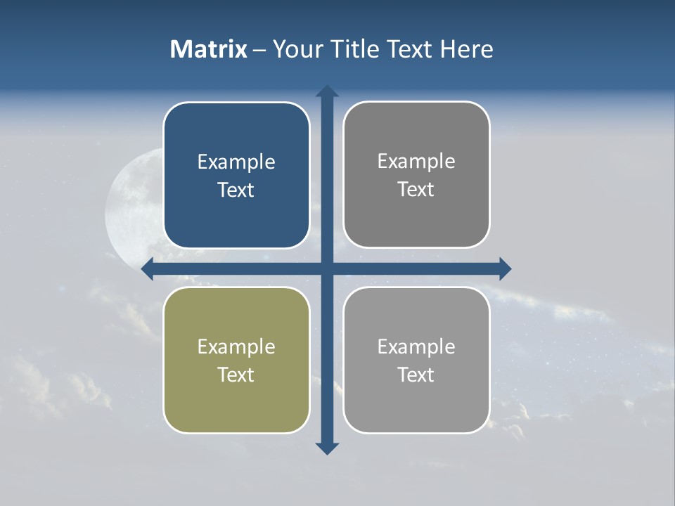 Astrology Digital Landscape PowerPoint Template