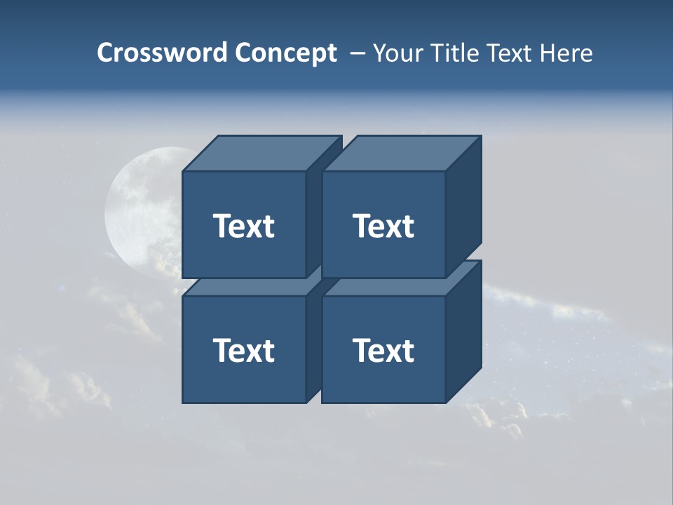 Astrology Digital Landscape PowerPoint Template