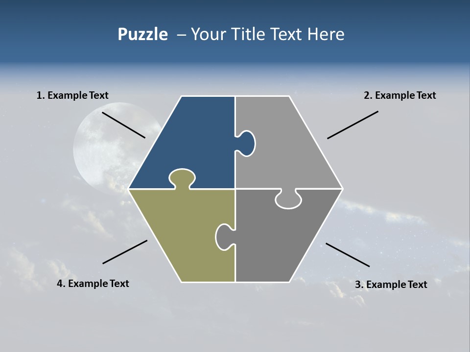 Astrology Digital Landscape PowerPoint Template