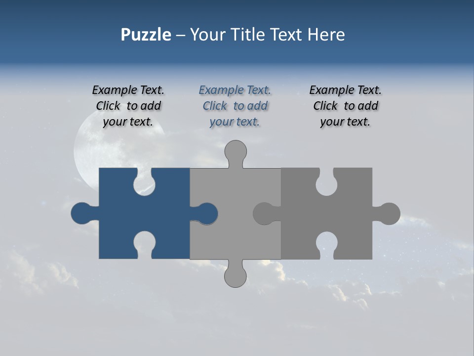 Astrology Digital Landscape PowerPoint Template