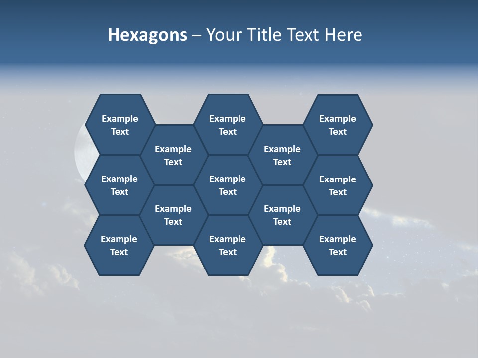 Astrology Digital Landscape PowerPoint Template