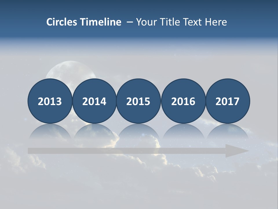 Astrology Digital Landscape PowerPoint Template