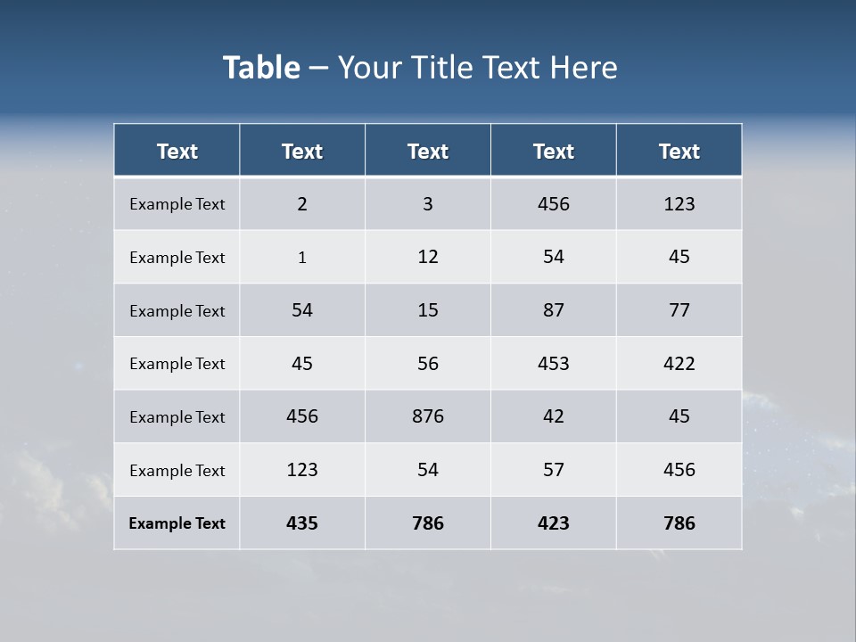 Astrology Digital Landscape PowerPoint Template