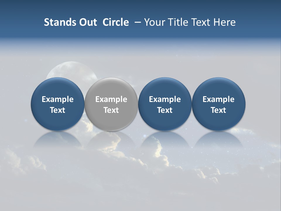 Astrology Digital Landscape PowerPoint Template