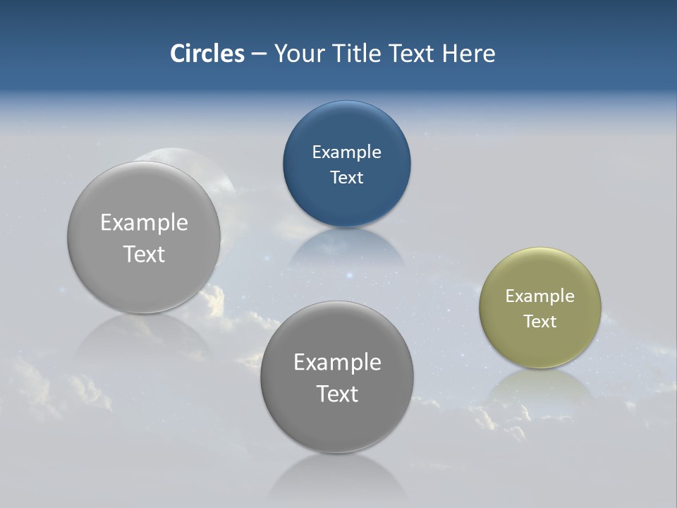 Astrology Digital Landscape PowerPoint Template