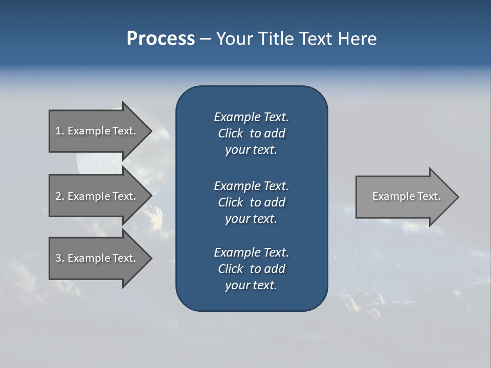 Astrology Digital Landscape PowerPoint Template