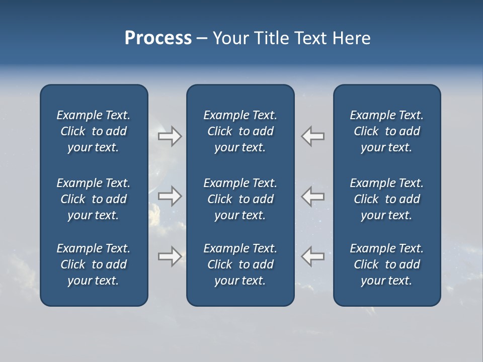 Astrology Digital Landscape PowerPoint Template