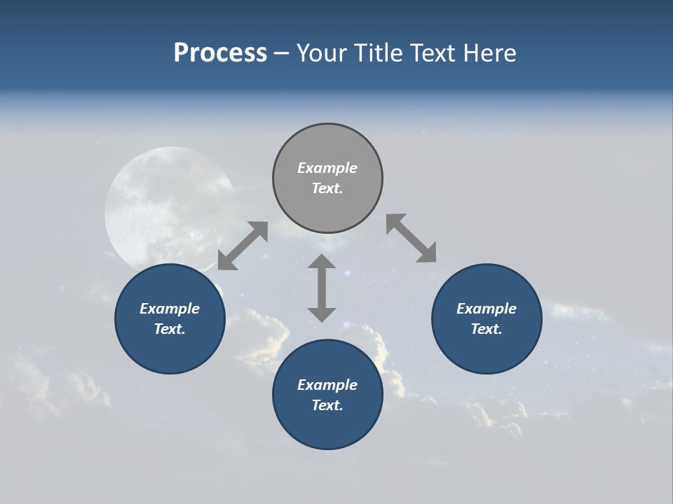 Astrology Digital Landscape PowerPoint Template
