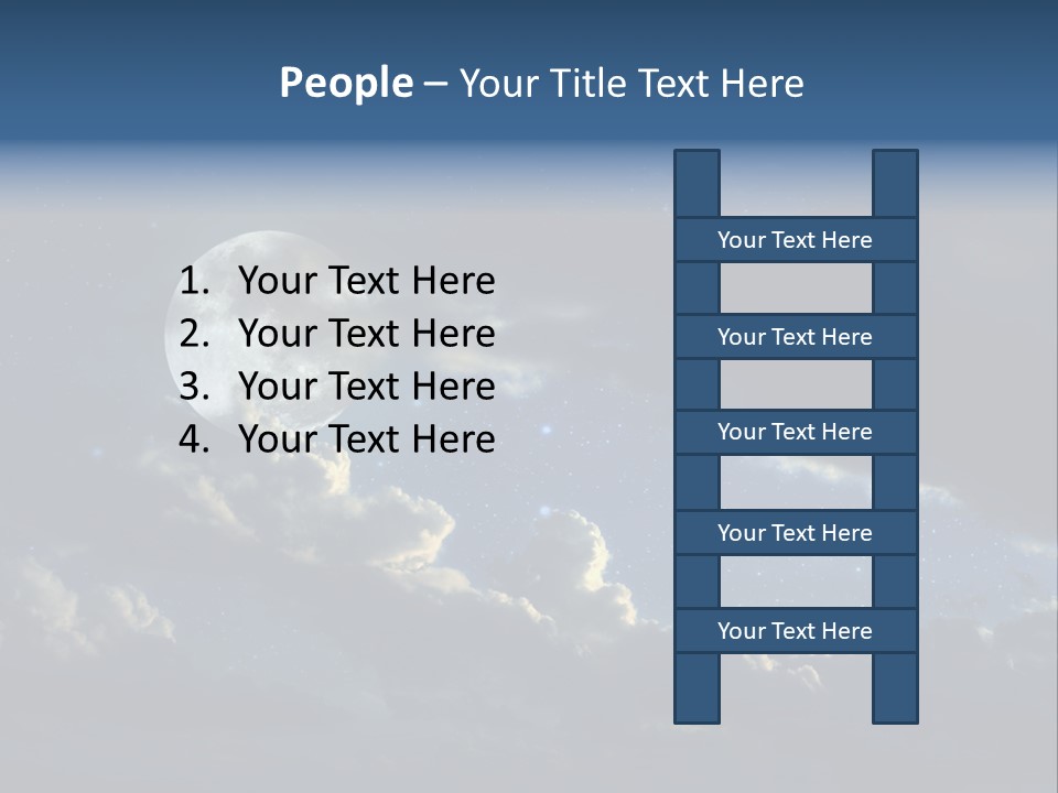 Astrology Digital Landscape PowerPoint Template