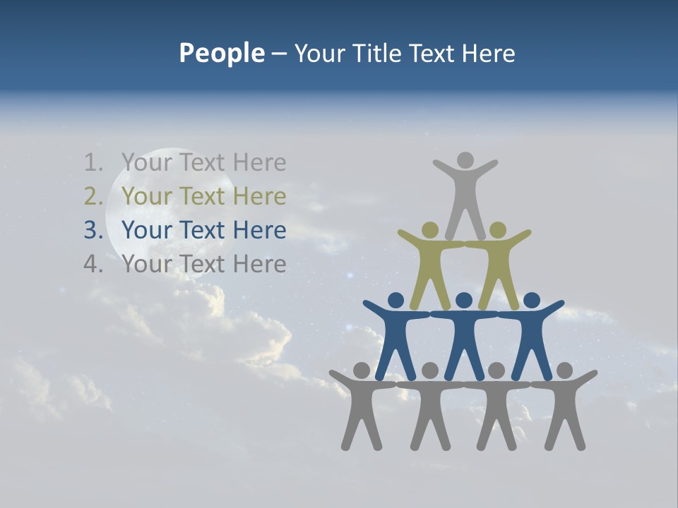 Astrology Digital Landscape PowerPoint Template