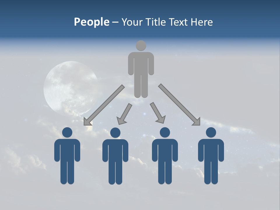 Astrology Digital Landscape PowerPoint Template